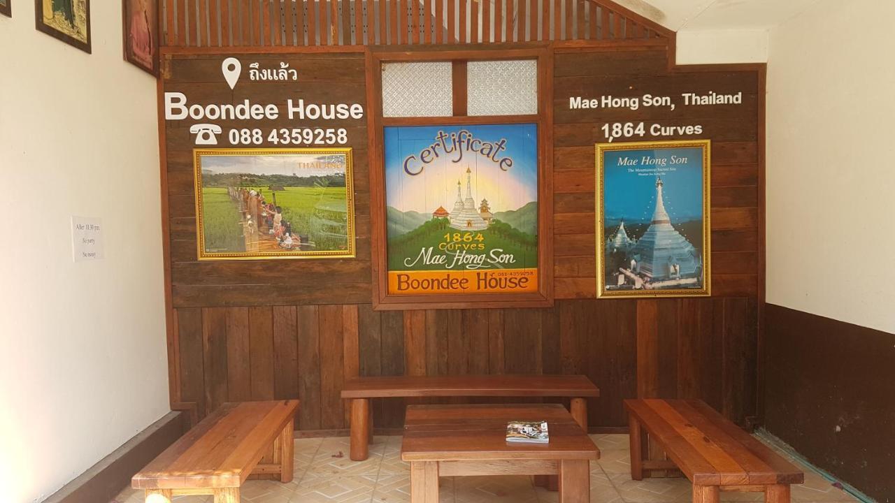 Boondee House Hotel Mae Hong Son Exterior foto
